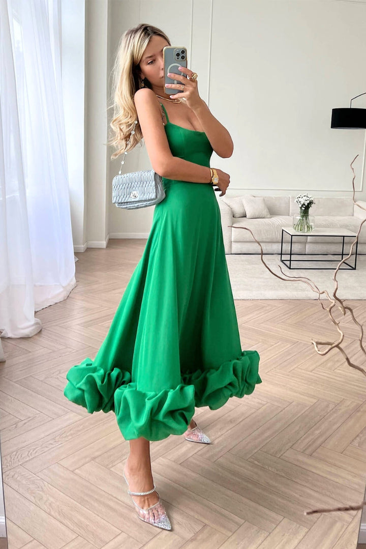 Ariana | Κομψό Ρο flowν Ντύσιμο
