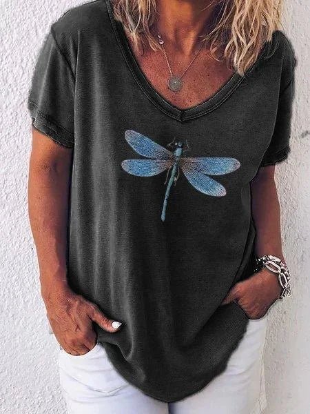 Estelle | T-Shirt με V-Λαιμό