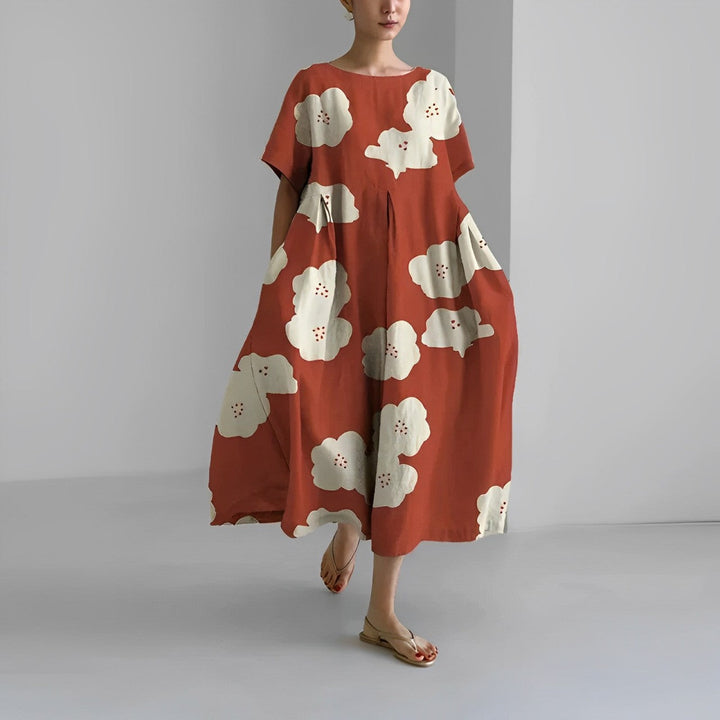 Τζούλια | Boho-Φλοράλ Φόρεμα - Αέρινο Φόρεμα - Άνοιξη