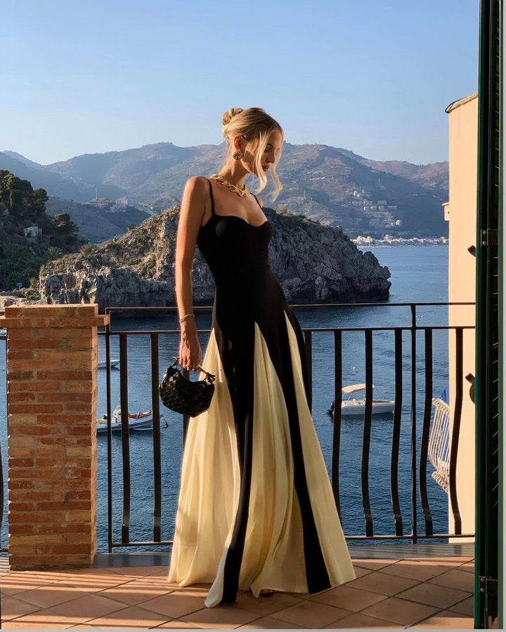 Eliana | Φόρεμα Maxi με Πάνελ