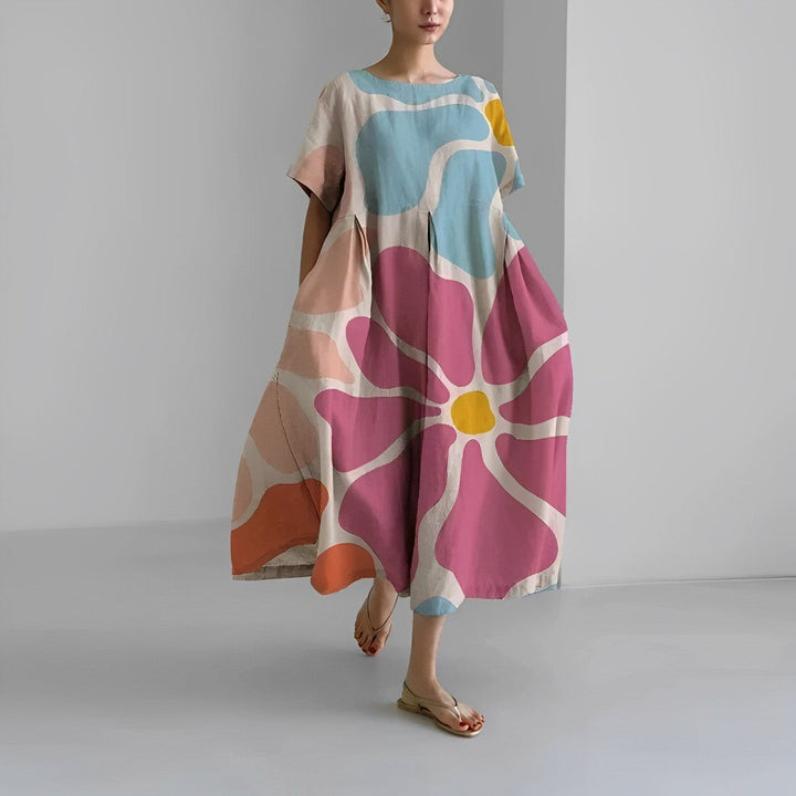 Τζούλια | Boho-Φλοράλ Φόρεμα - Αέρινο Φόρεμα - Άνοιξη