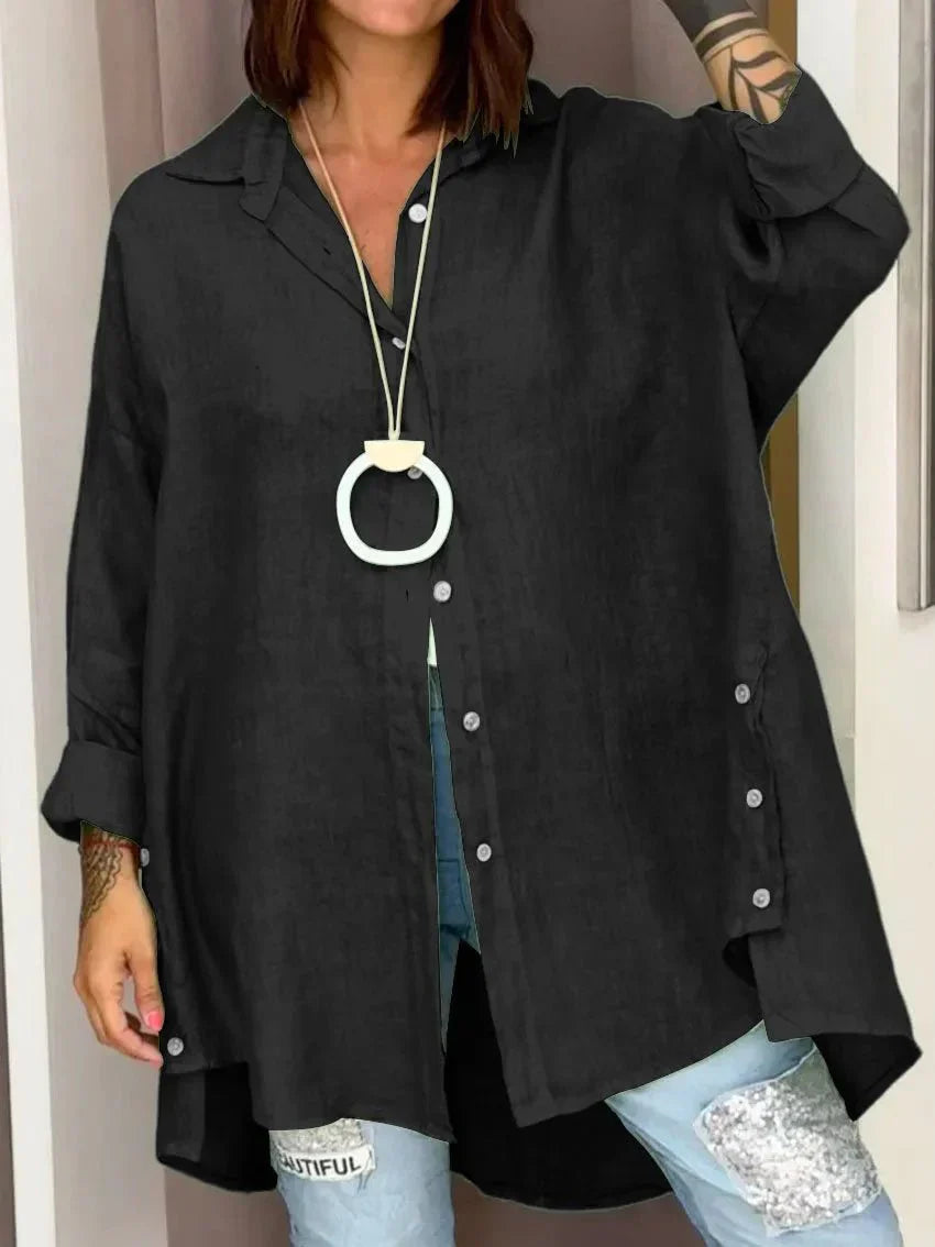 Ναντίν | Πολυτελές Oversized Πουκάμισο