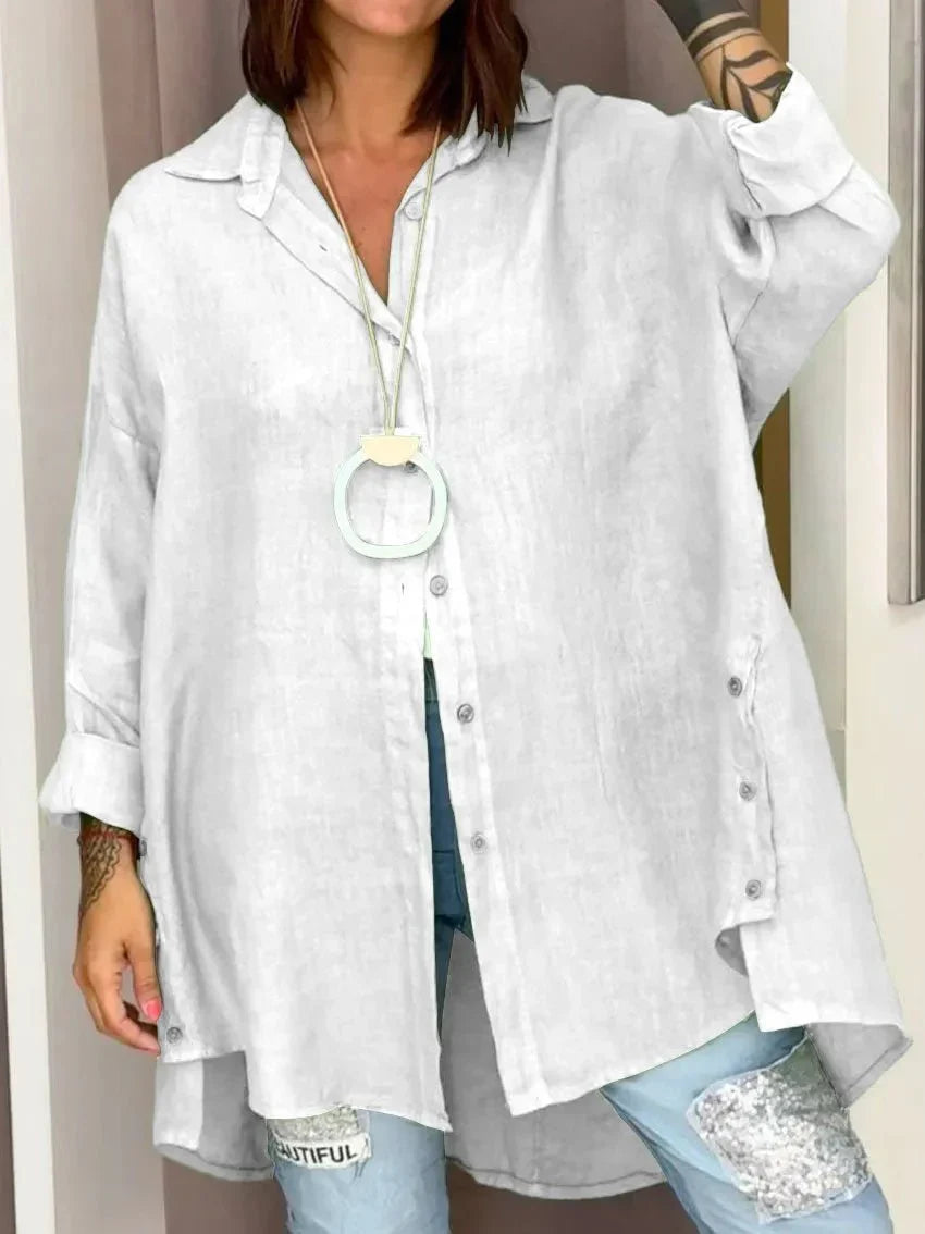 Ναντίν | Πολυτελές Oversized Πουκάμισο